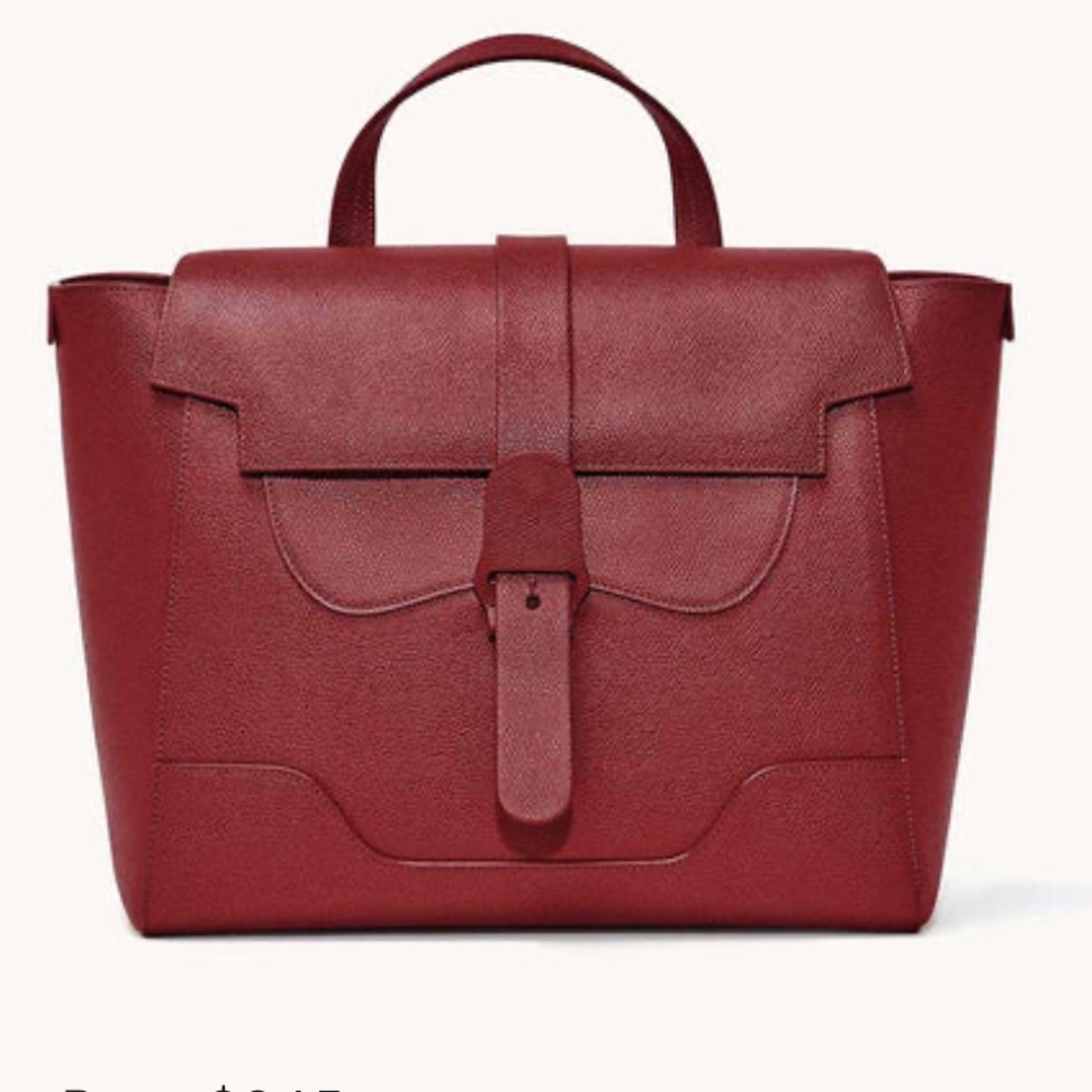 Senreve Maestra bag gold hardware - Merlot